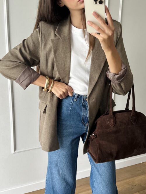 Marynarka Casual - Warm Beige