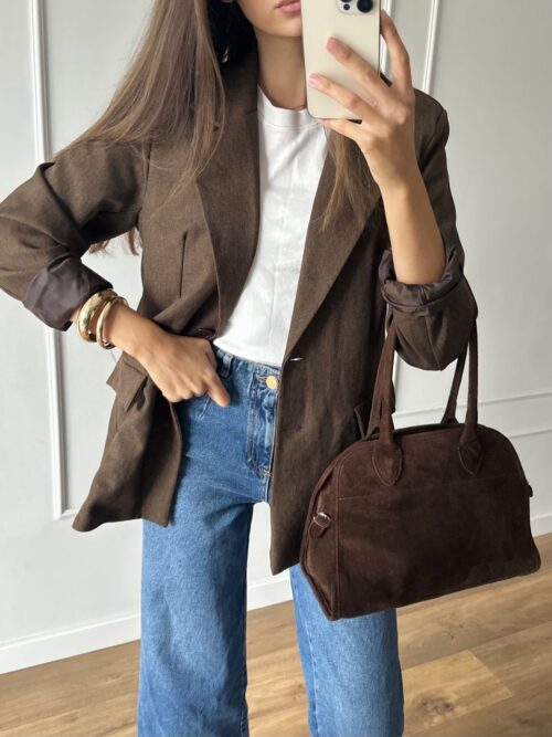 Marynarka Casual - Deep Brown